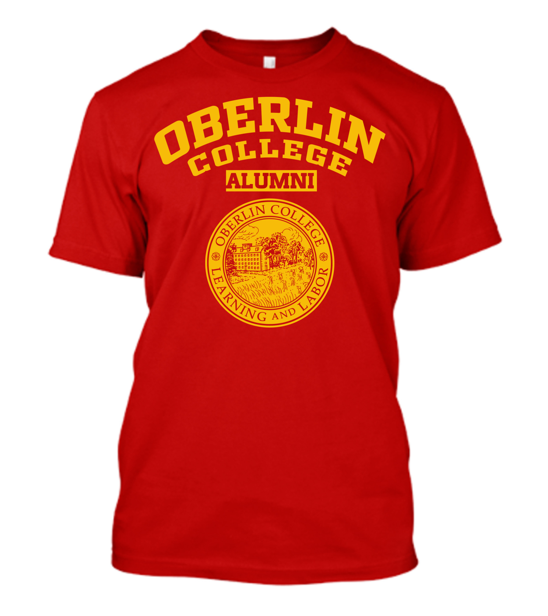 Oberlin College Alumni Learning And Labor T-Shirt