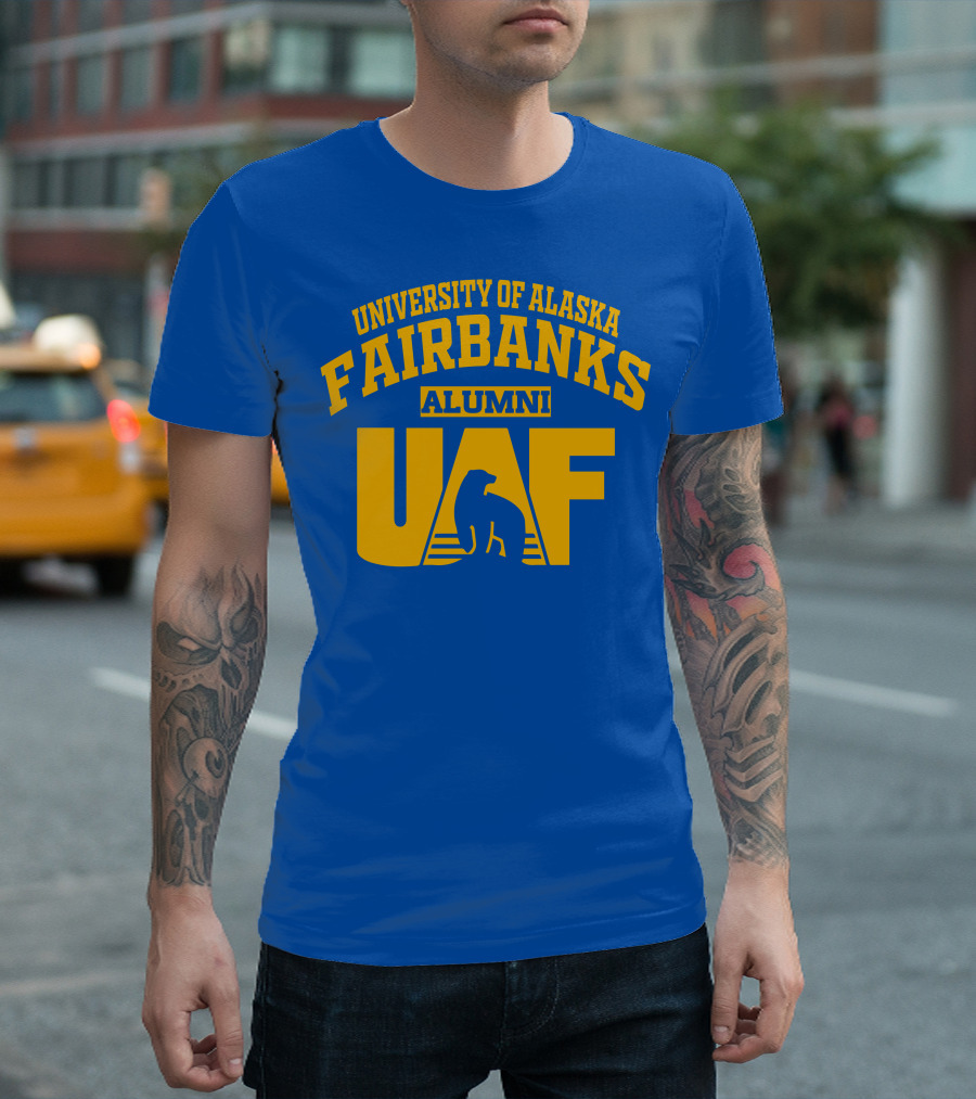 University of Alaska Fairbanks Alumni UAF Bear T-Shirt