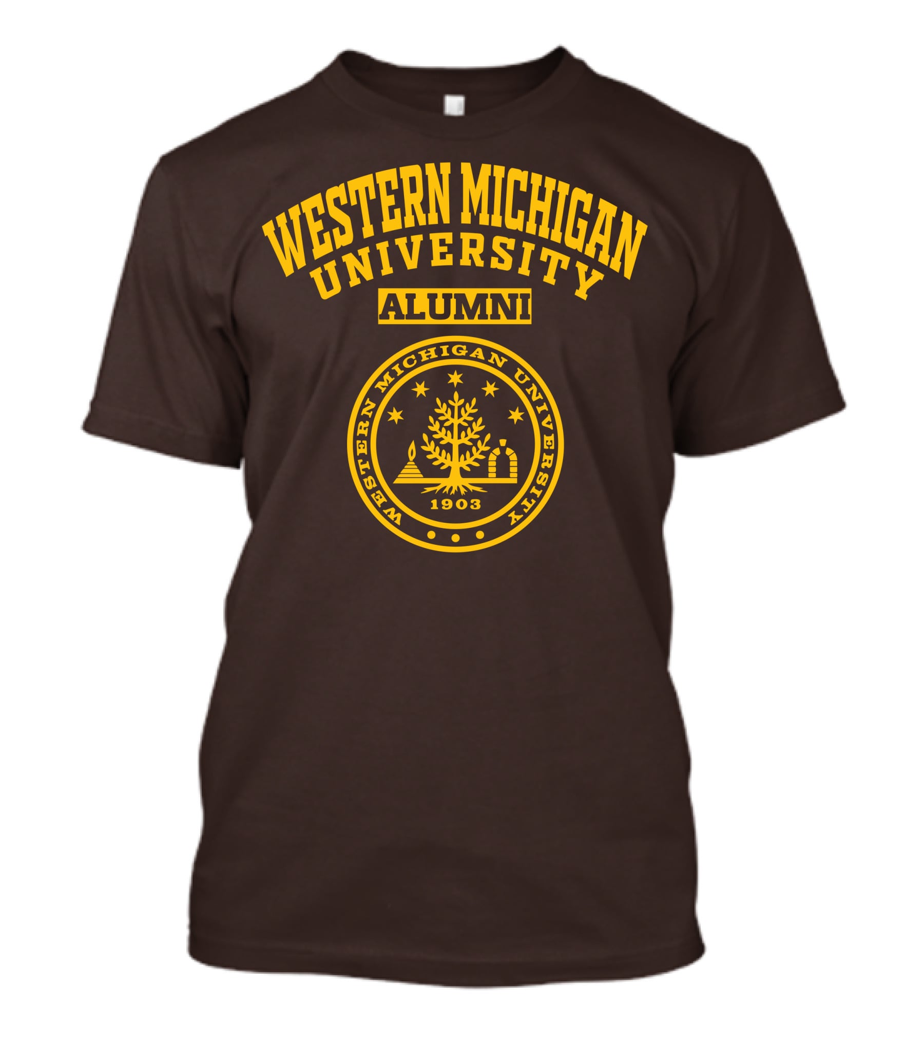 Western Michigan University Alumni 1903 Seal T-Shirt