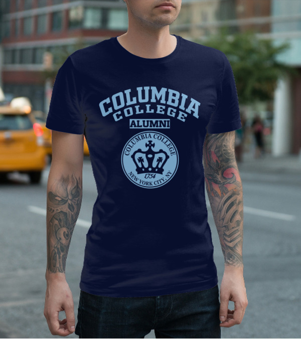 Columbia College Alumni New York City 1754 T-Shirt