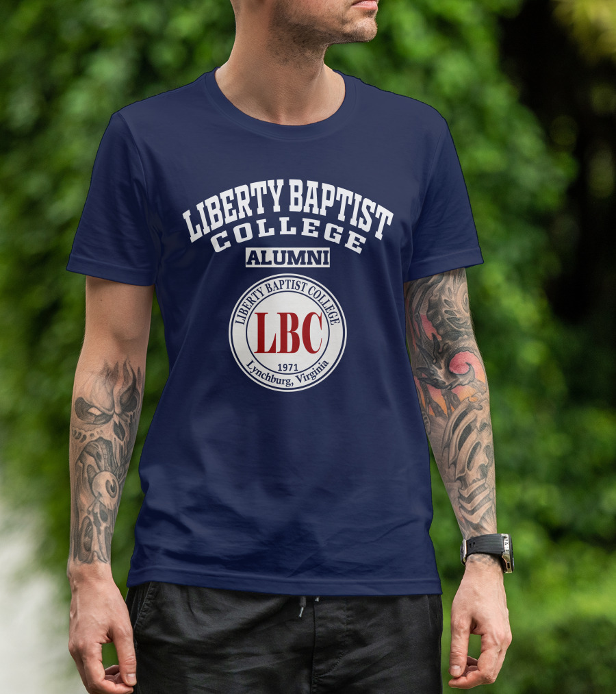 Liberty Baptist College Alumni LBC 1971 Lynchburg Virginia T-Shirt