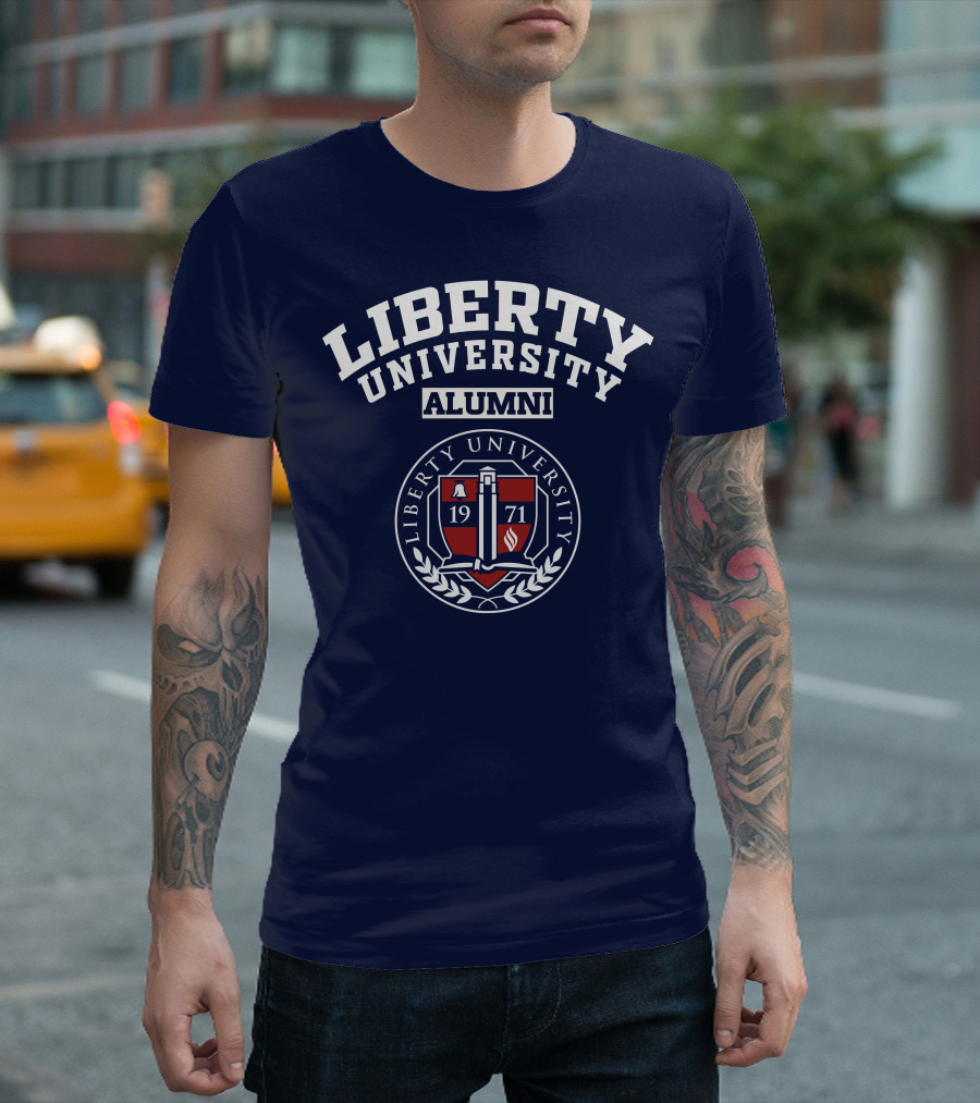Liberty University Alumni 1971 Seal Emblem T-Shirt