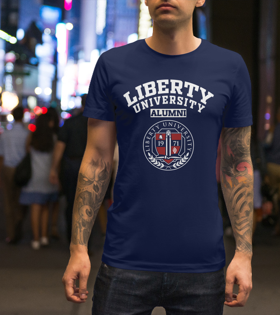 Liberty University Alumni 1971 Seal Emblem T-Shirt