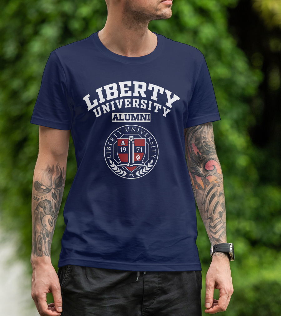Liberty University Alumni 1971 Seal Emblem T-Shirt