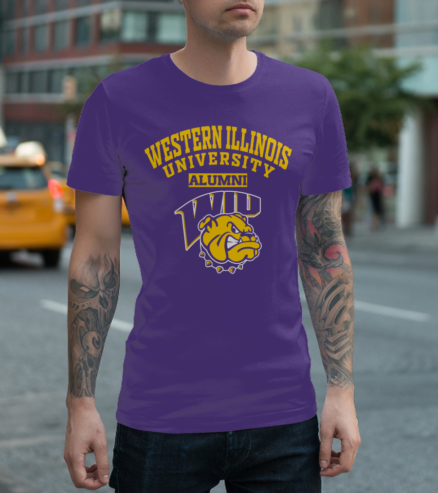Western Illinois University Alumni WIU Bulldog T-Shirt