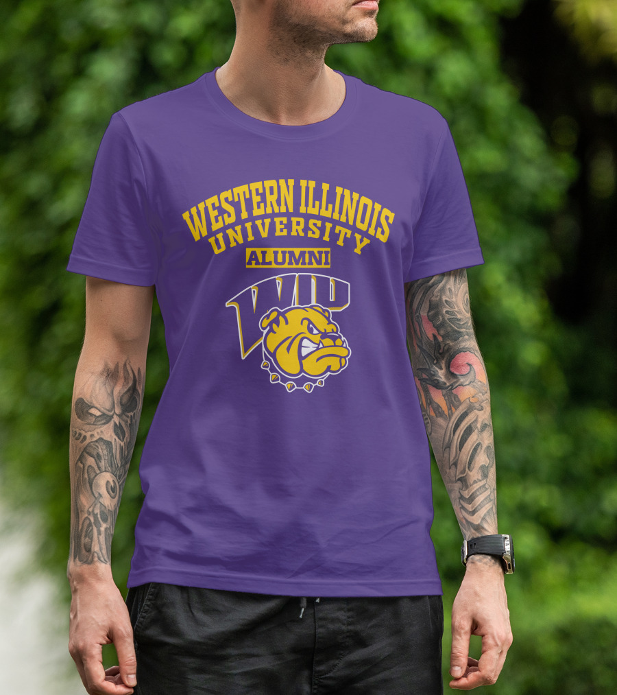 Western Illinois University Alumni WIU Bulldog T-Shirt