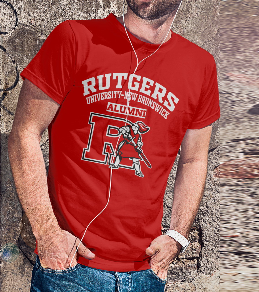 Rutgers University-New Brunswick Alumni Scarlet Knight R T-Shirt