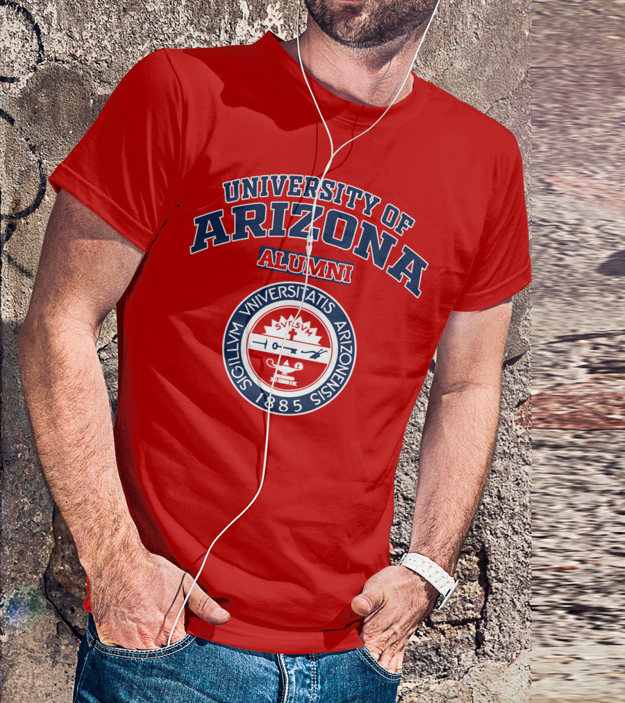 UNIVERSITY OF ARIZONA ALUMNI 1885 SEAL SIGILLUM UNIVERSITATIS ARIZONENSIS T-Shirt