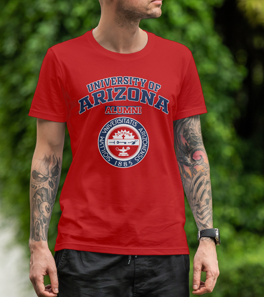 UNIVERSITY OF ARIZONA ALUMNI 1885 SEAL SIGILLUM UNIVERSITATIS ARIZONENSIS T-Shirt