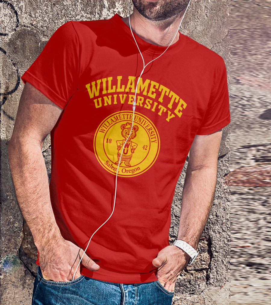 Willamette University Salem Oregon 1842 Bearcat T-Shirt