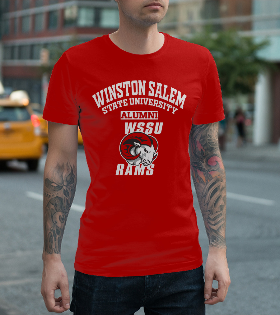 Winston Salem State University Alumni WSSU Rams T-Shirt
