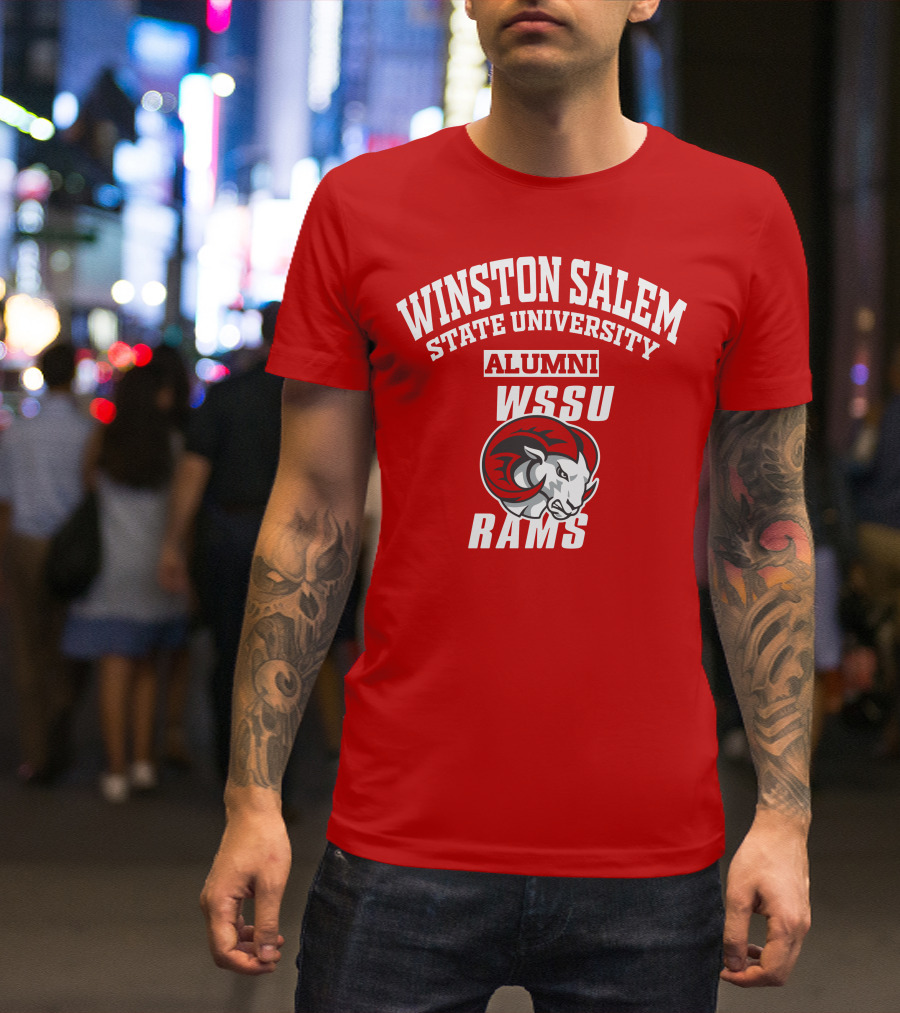 Winston Salem State University Alumni WSSU Rams T-Shirt