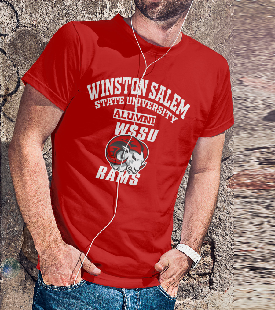 Winston Salem State University Alumni WSSU Rams T-Shirt