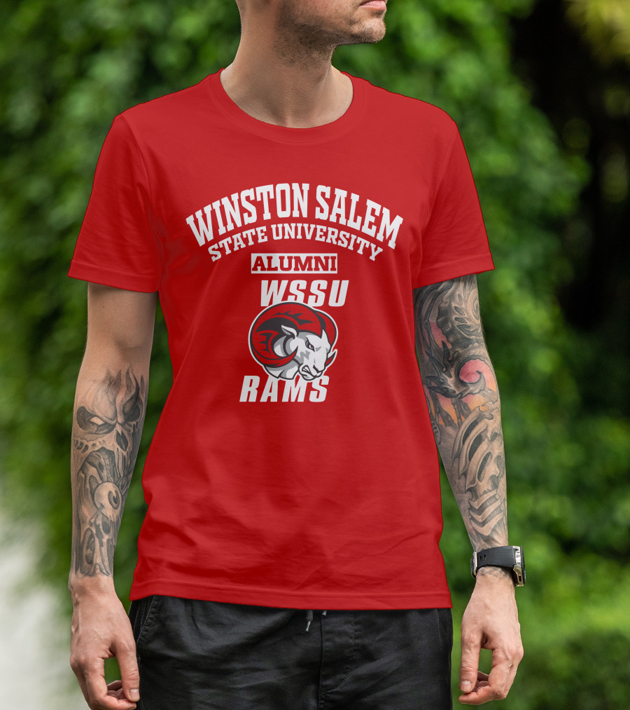Winston Salem State University Alumni WSSU Rams T-Shirt