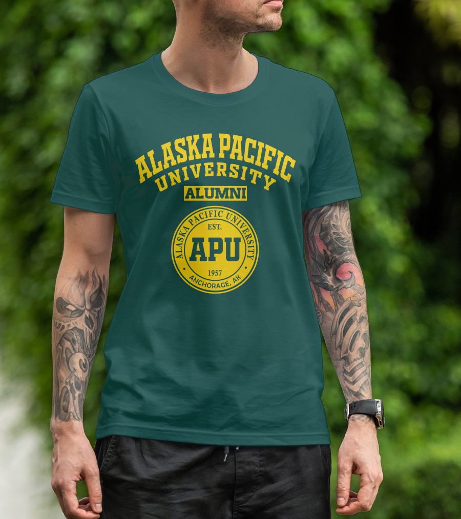 Alaska Pacific University Alumni APU Est. 1957 Anchorage AK T-Shirt