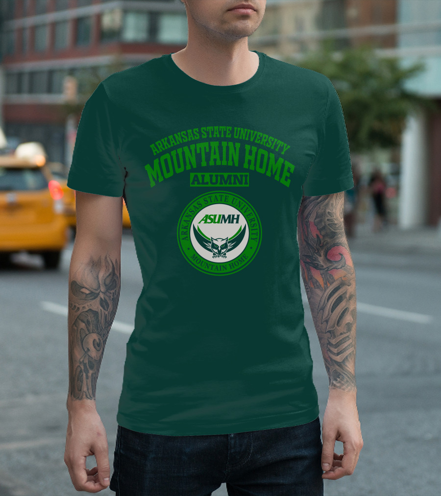 Arkansas State University Mountain Home ASUMH Alumni Owl T-Shirt