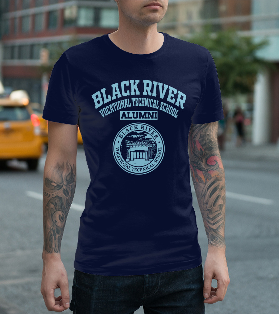Black River Vocational Technical School Alumni Seal T-Shirt