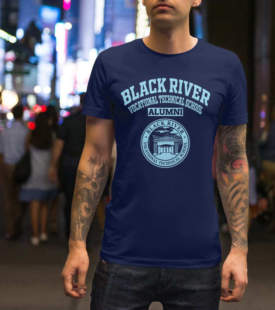 Black River Vocational Technical School Alumni Seal T-Shirt