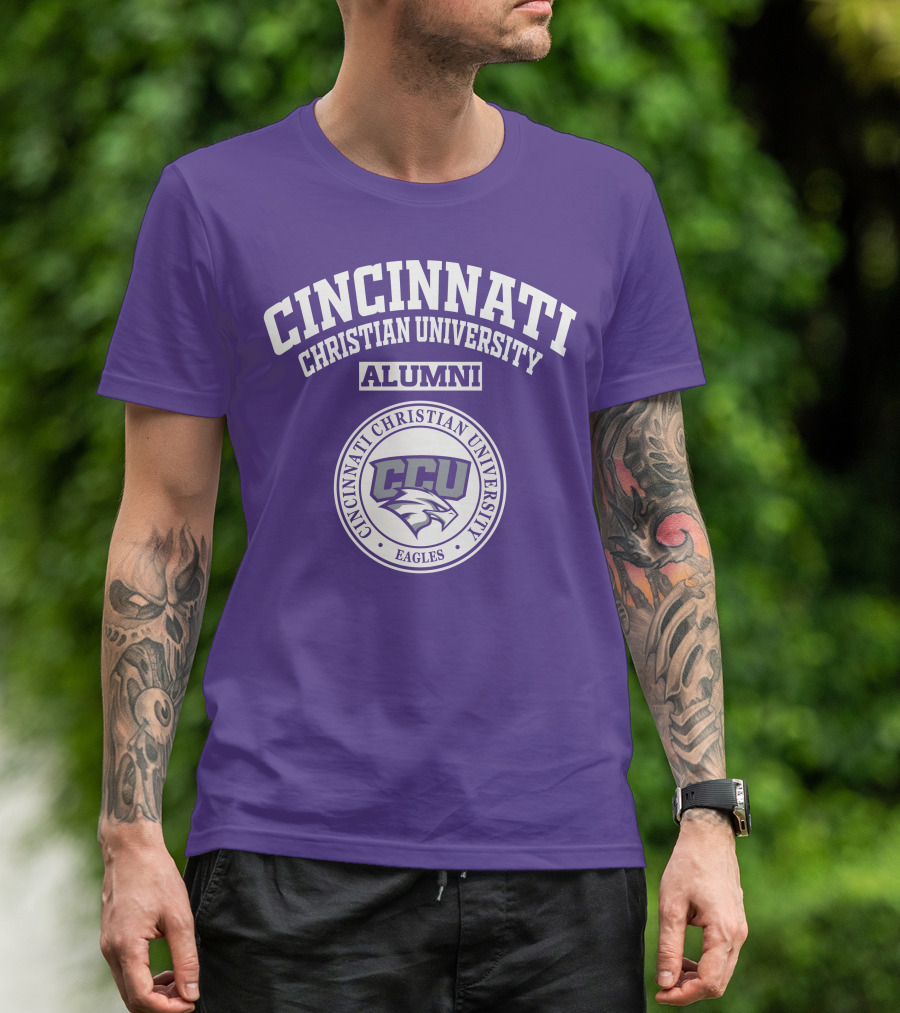 Cincinnati Christian University CCU Eagles Alumni T-Shirt