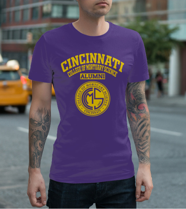 Cincinnati College Of Mortuary Science Alumni Emblem 1882 T-Shirt
