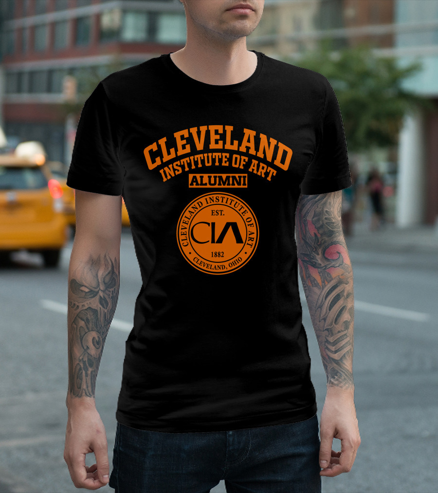 Cleveland Institute Of Art Alumni Est. 1882 CIA Seal Cleveland Ohio T-Shirt