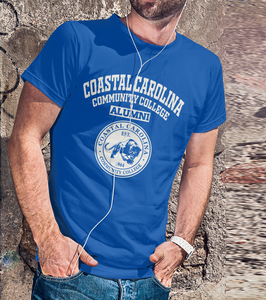 Coastal Carolina Community College Alumni Est. 1964 Panther T-Shirt