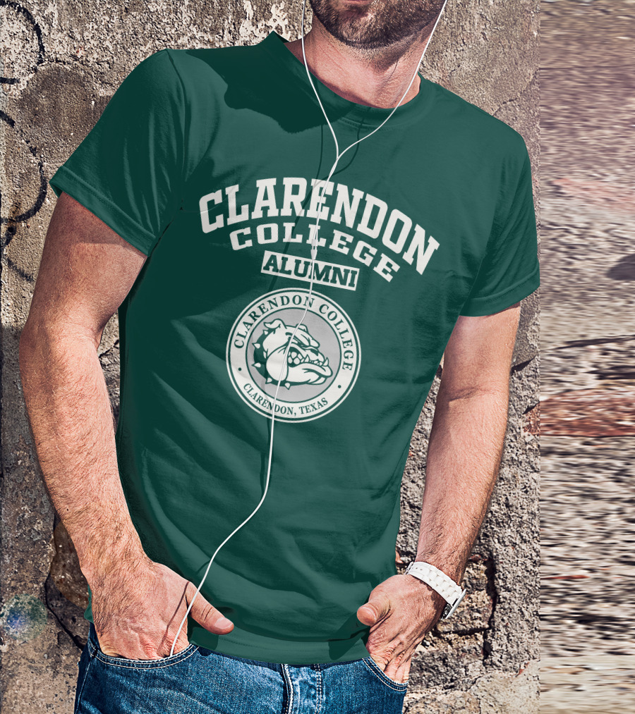 Clarendon College Alumni Clarendon Texas Bulldog T-Shirt