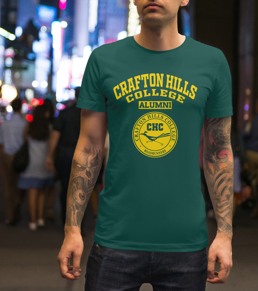 Crafton Hills College Alumni Roadrunners CHC T-Shirt