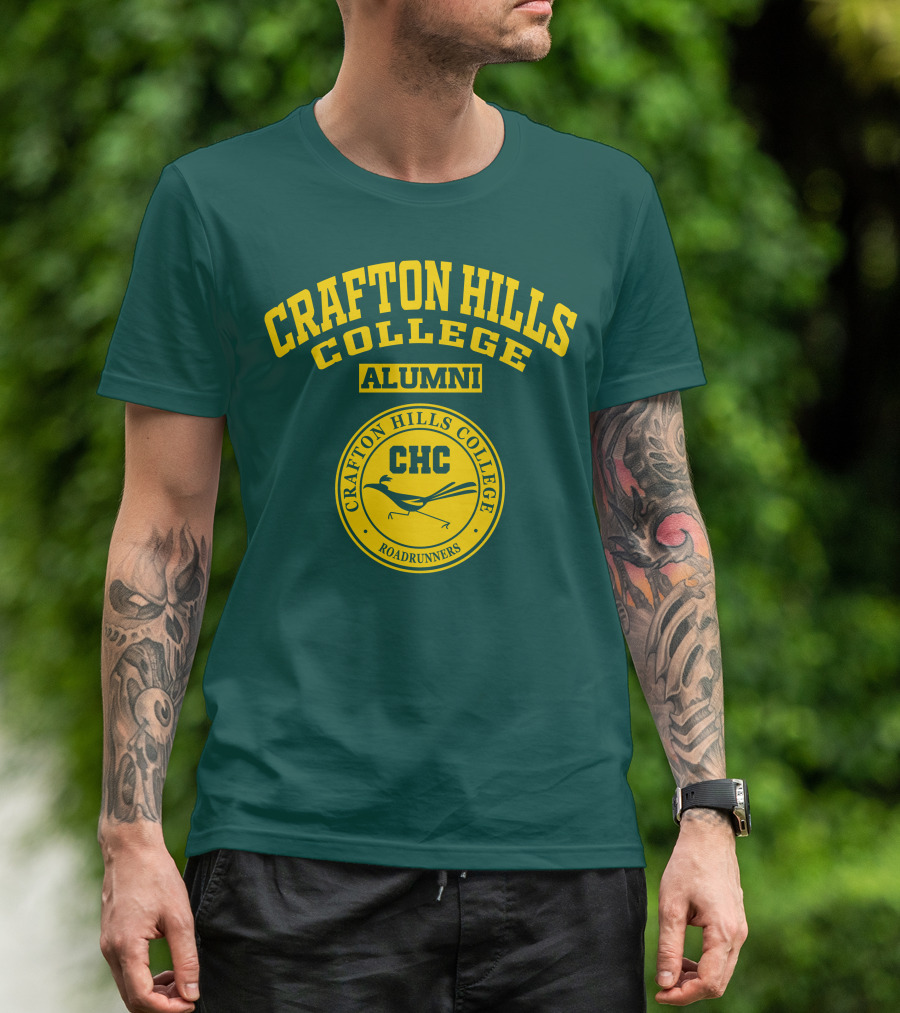 Crafton Hills College Alumni Roadrunners CHC T-Shirt