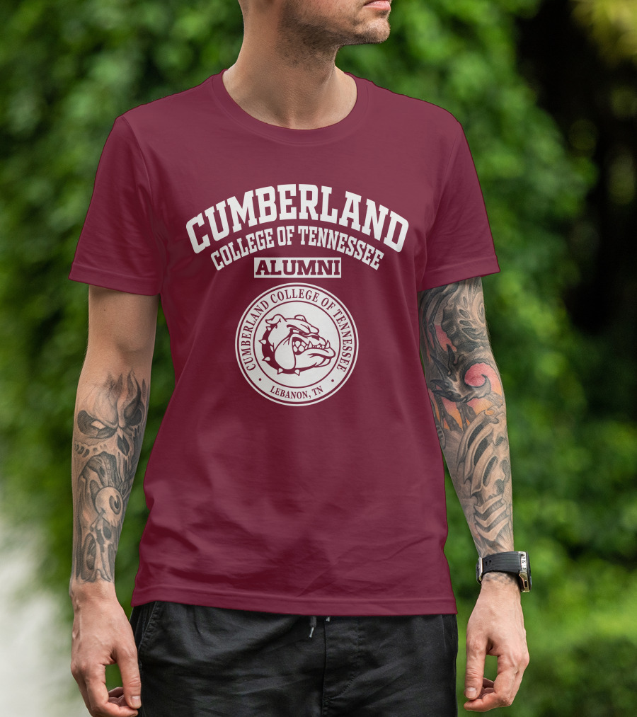 Cumberland College Of Tennessee Alumni Bulldog Lebanon T-Shirt