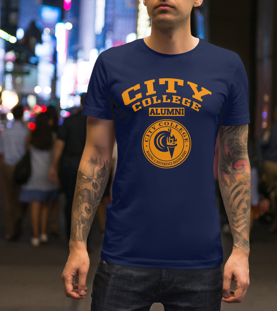 City College Alumni Making A Difference Begins Here T-Shirt