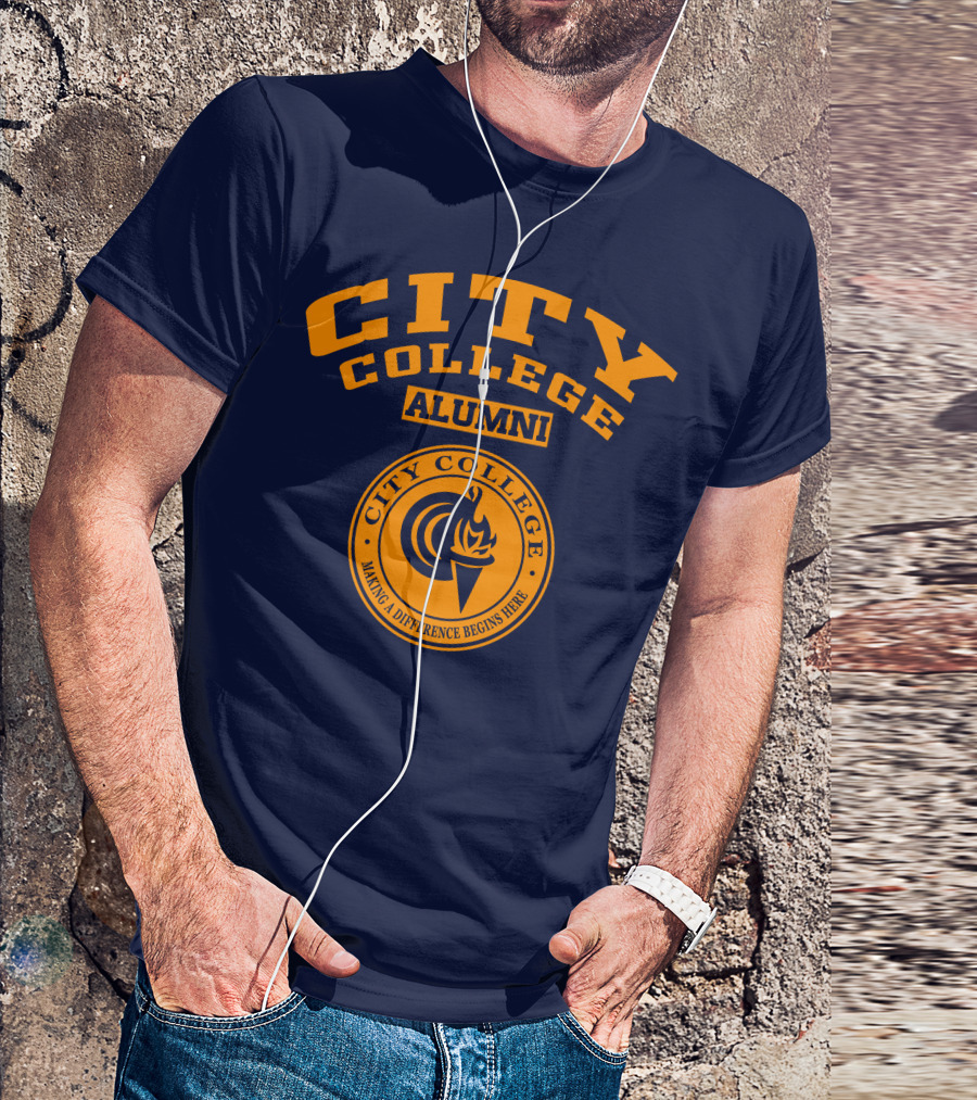 City College Alumni Making A Difference Begins Here T-Shirt