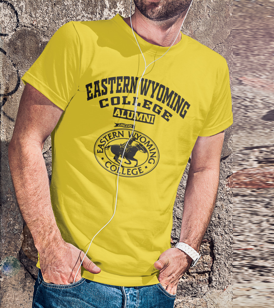 EASTERN WYOMING COLLEGE ALUMNI LANCERS RIDER T-Shirt