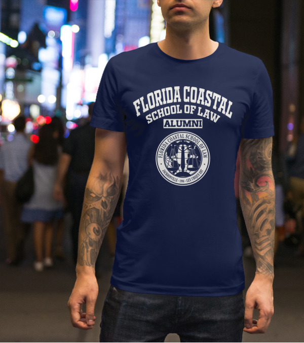 Florida Coastal School Of Law Alumni Jacksonville 1996 Lex Ubique Est T-Shirt