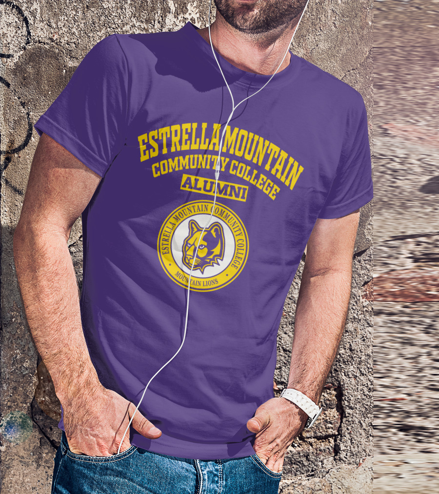 Estrella Mountain Community College Alumni Mountain Lions T-Shirt
