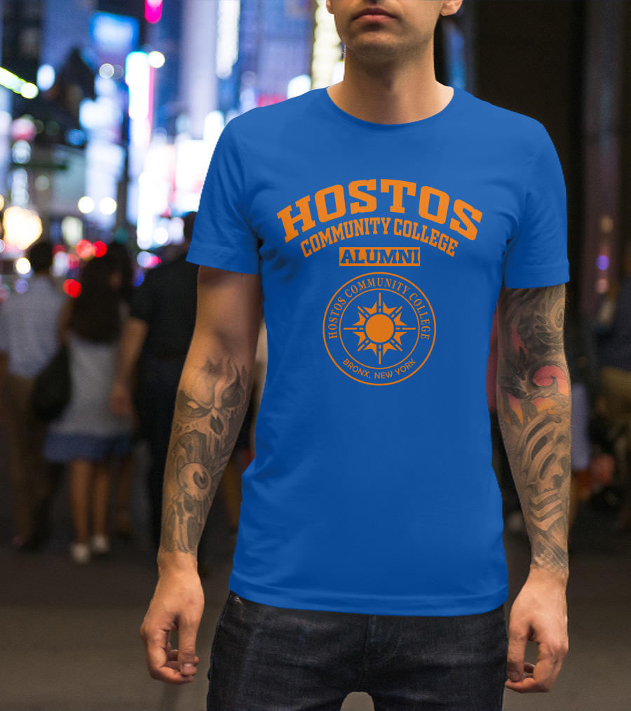 Hostos Community College Alumni Bronx New York Sun T-Shirt