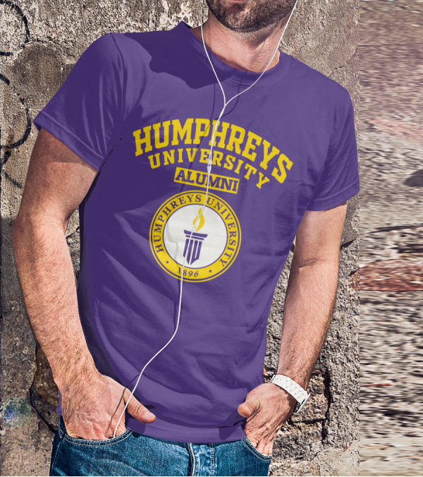Humphreys University Alumni 1896 Torch Emblem T-Shirt