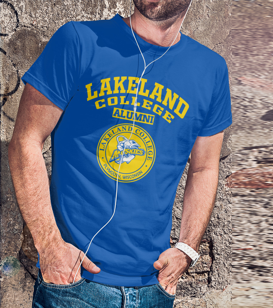 Lakeland College Alumni Muskie Plymouth Wisconsin T-Shirt