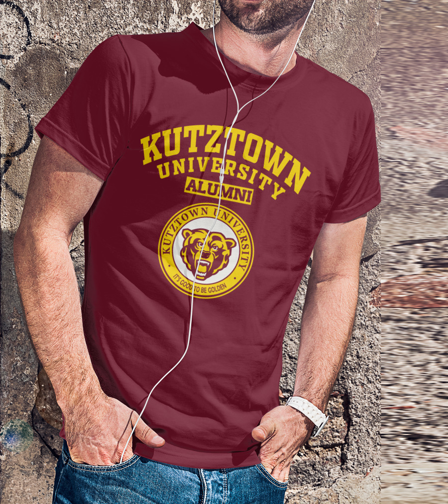 Kutztown University Alumni Bear It's Good To Be Golden T-Shirt