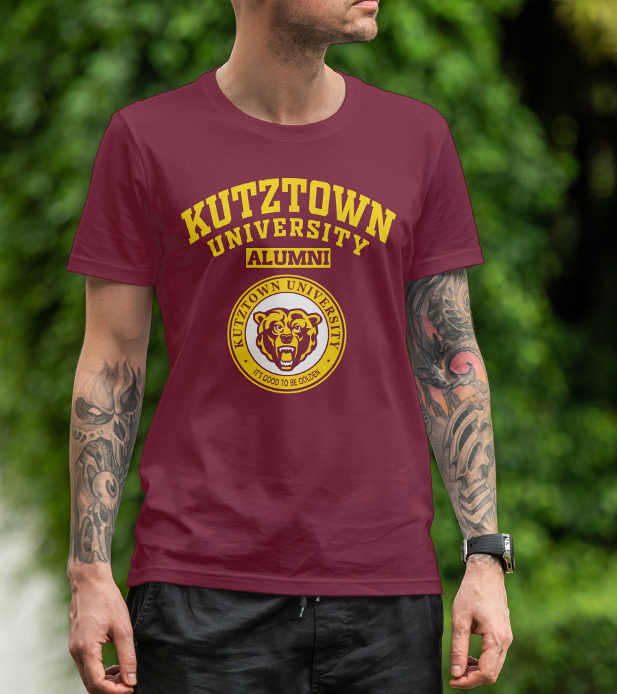 Kutztown University Alumni Bear It's Good To Be Golden T-Shirt