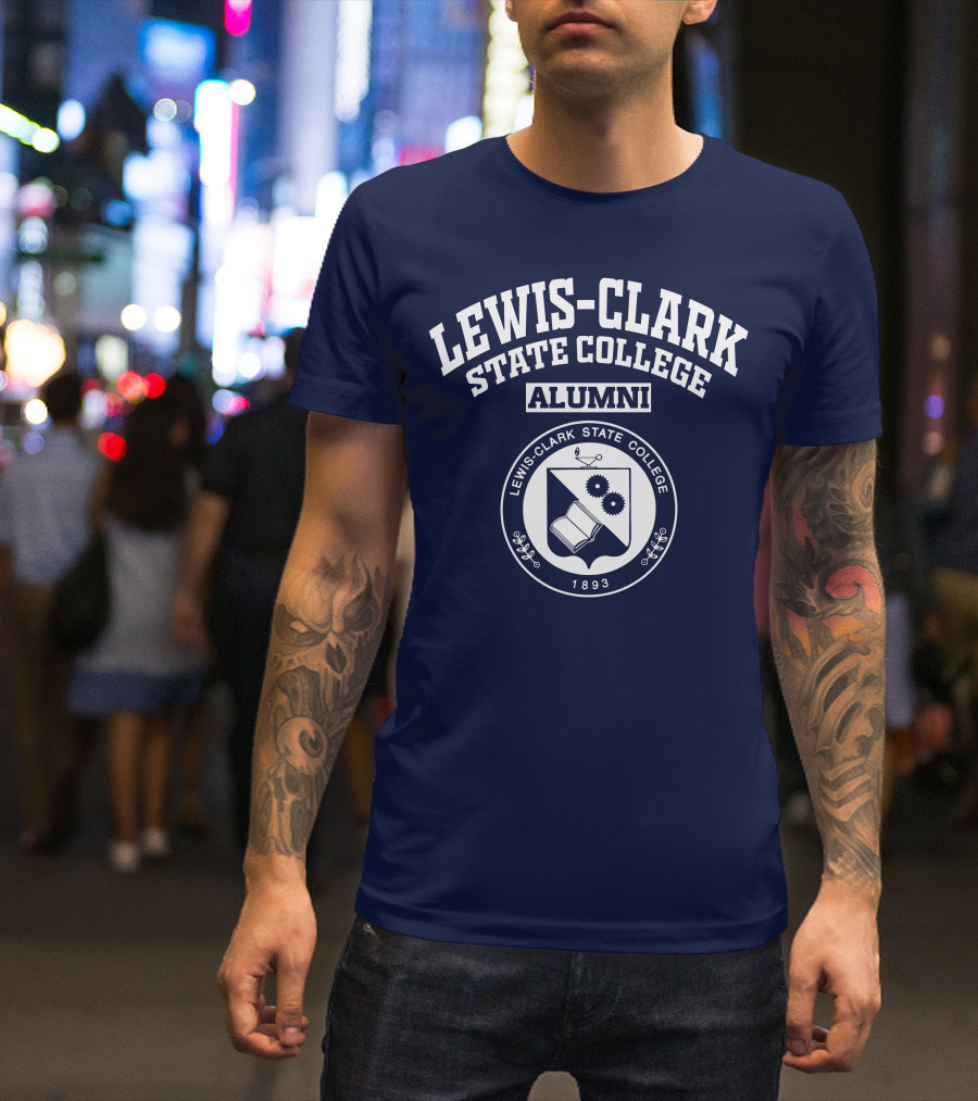 Lewis-Clark State College Alumni 1893 Emblem T-Shirt