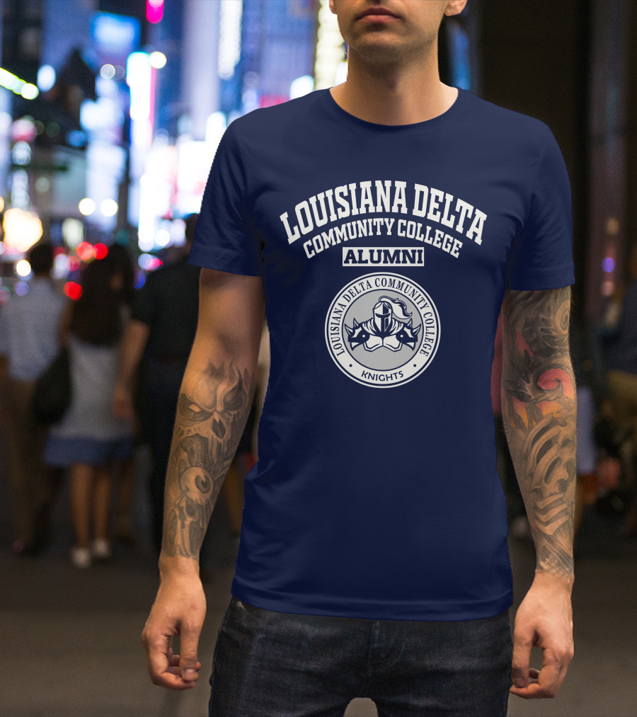 Louisiana Delta Community College Alumni Knights T-Shirt