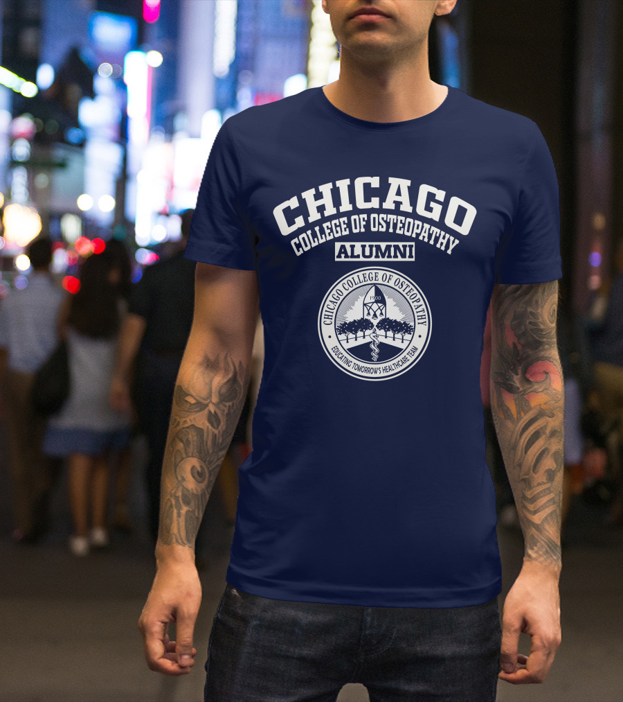 Chicago College Of Osteopathy Alumni Educating Tomorrow's Healthcare Team 1900 T-Shirt