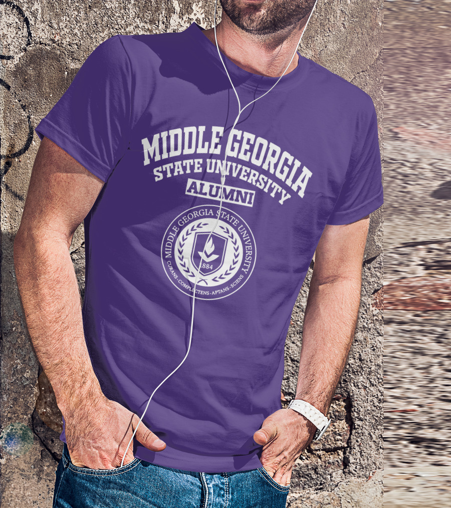 Middle Georgia State University Alumni 1884 Seal T-Shirt