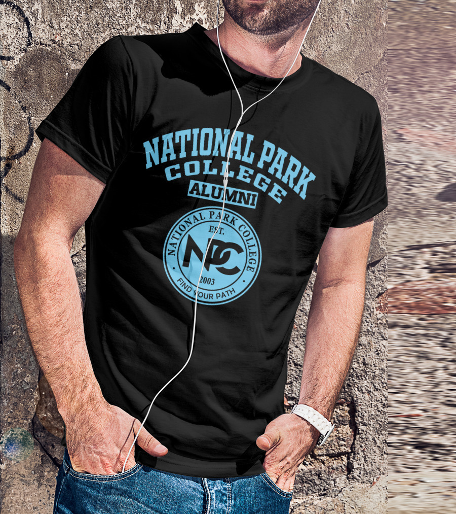 National Park College Alumni NPC Est. 2003 Find Your Path T-Shirt
