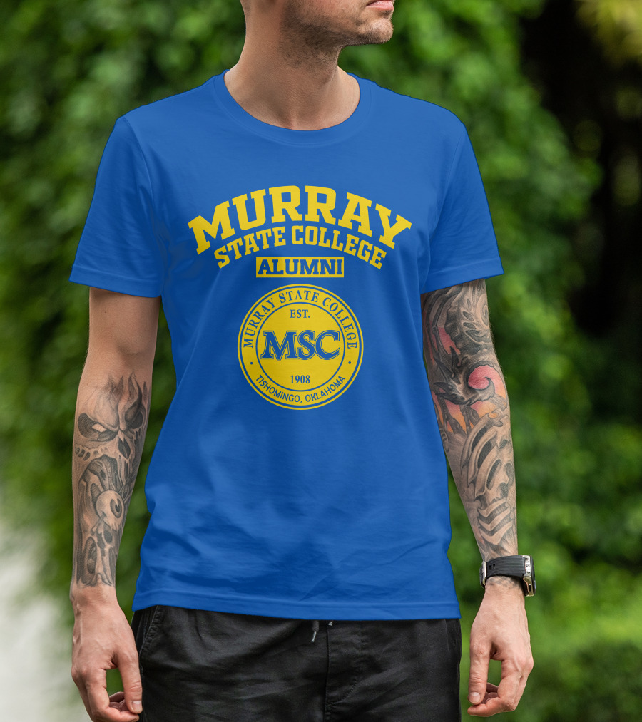Murray State College Alumni MSC Logo Tishomingo Oklahoma Est. 1908 T-Shirt