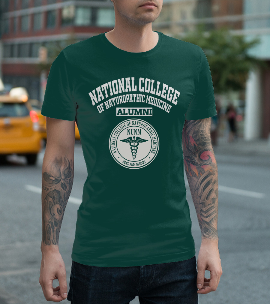 NUNM National College of Naturopathic Medicine Alumni Portland Oregon T-Shirt