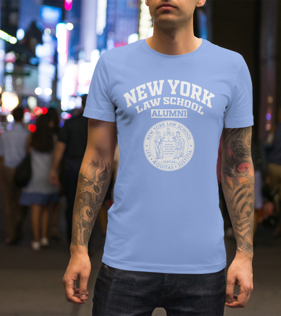 New York Law School Alumni Veritas Lex Aequitas Justitia T-Shirt