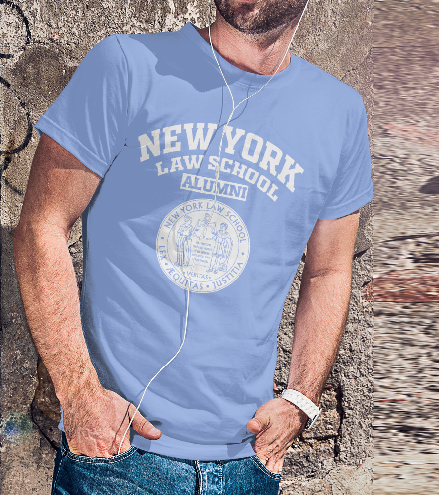New York Law School Alumni Veritas Lex Aequitas Justitia T-Shirt