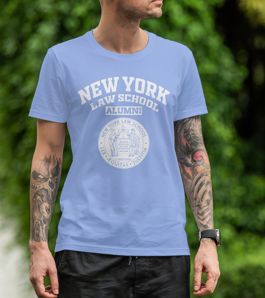 New York Law School Alumni Veritas Lex Aequitas Justitia T-Shirt